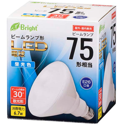 LDR7D-W20/75W LED電球 ビームランプ形 散光形（75形相当/660lm/昼光色/E26）