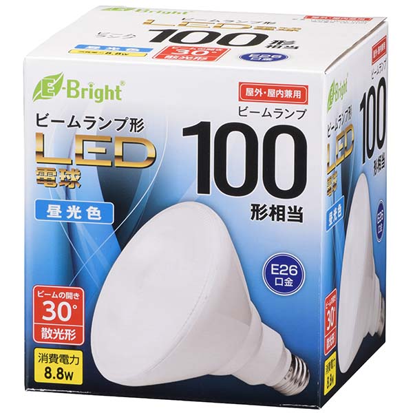 LDR9D-W20/100W LED電球 ビームランプ形 散光形（100形相当/850lm/昼光色/E26）