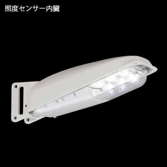 東芝 LED防犯灯 7VA 6.6W 昼白色 照度センサー付 耐塩形_10-6367_LEDK78928NP-LS1_OHM（オーム電機）