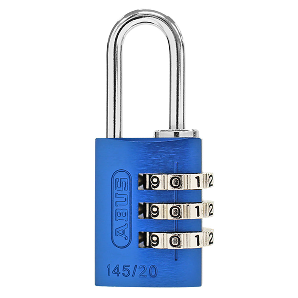 145 コンビネーション パドロック 145/20 BLUE (ブルー：青)_ABUS （アバス）