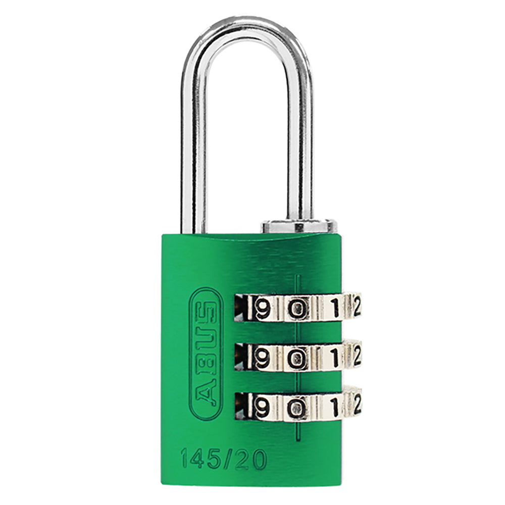 145 コンビネーション パドロック 145/20 GREEN (グリーン：緑)_ABUS （アバス）