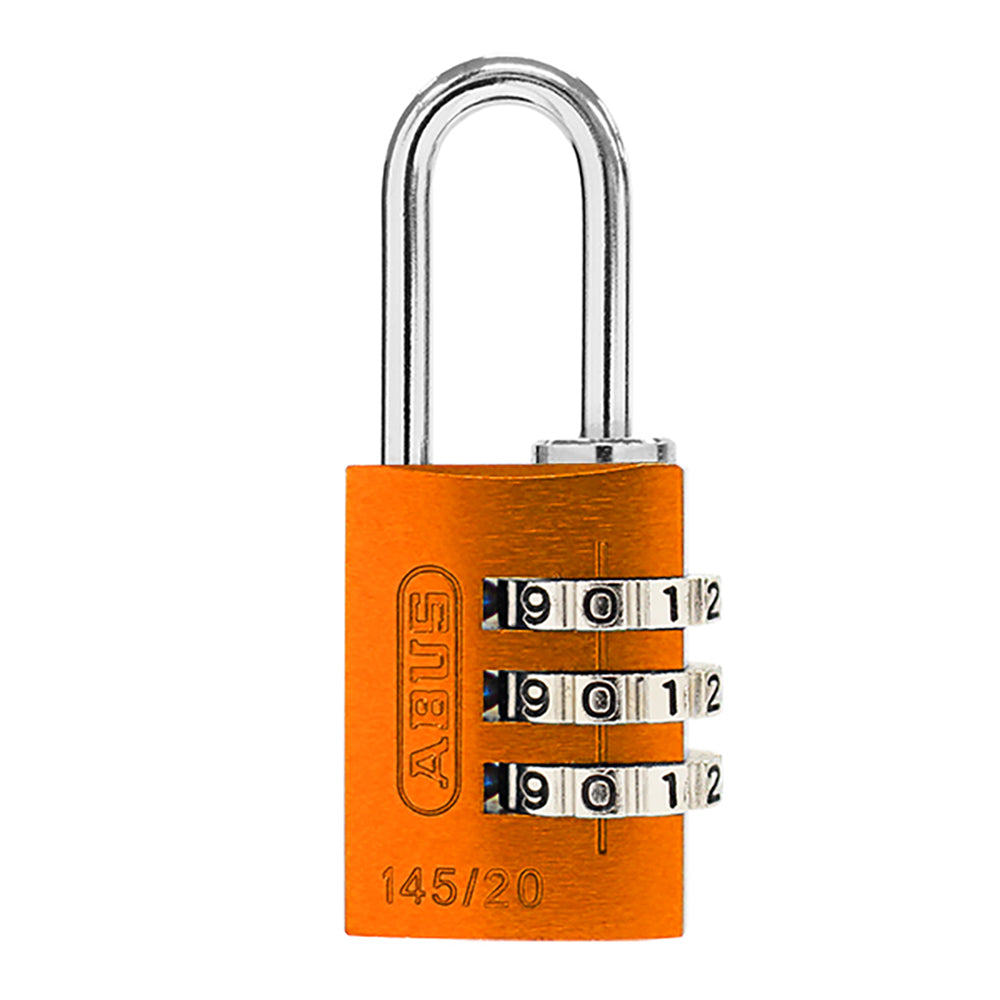 145 コンビネーション パドロック 145/20 ORANGE (オレンジ：橙)_ABUS （アバス）