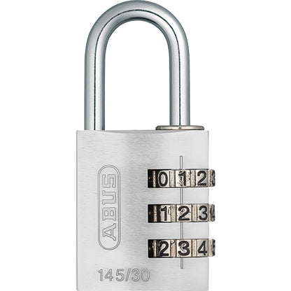 145 コンビネーション パドロック 145/30 SILVER (シルバー：銀)_ABUS （アバス）