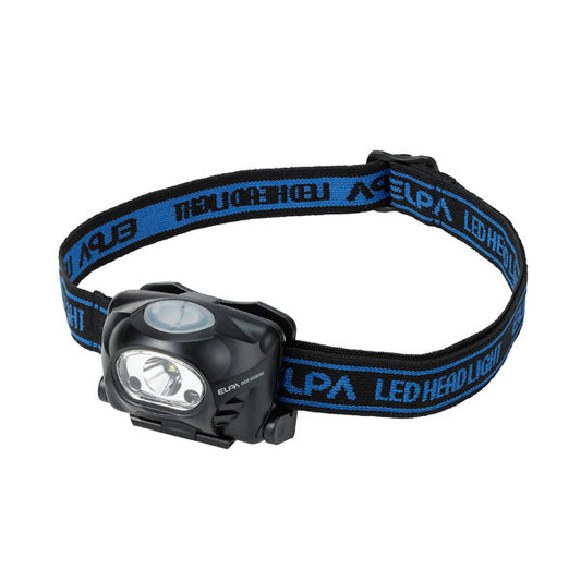 DOP-HD303S_1676600_LEDヘッドライト センサー付き 100Ｌm_ELPA（エルパ・朝日電器）