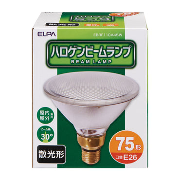 EBRF110V45W_1979100_ハロゲンビームランプ散光45W_ELPA（エルパ・朝日電器）