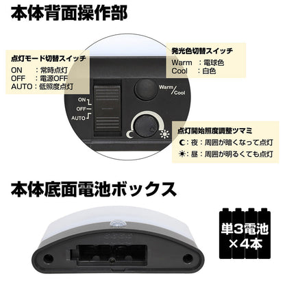 HLH-2201_1954400_もてなしのあかり 薄型コンパクト_ELPA（エルパ・朝日電器）