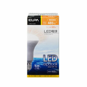 LDR6L-H-G601_1744500_LED電球 レフ型 40W形 E26 電球色_ELPA（エルパ・朝日電器）