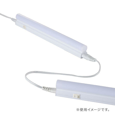 LEDイーブライトスリム専用スイッチ付連結コード（コード長30cm）_06-5121_LT-FLE300CC_OHM（オーム電機）