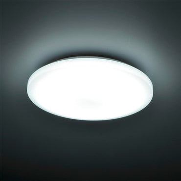 LEDシーリングライト（直径45cm/6畳用/調光4段階/昼光色/最大3000 lm/24W）_06-5595_LE-Y24D6G-W4_OHM（オーム電機）