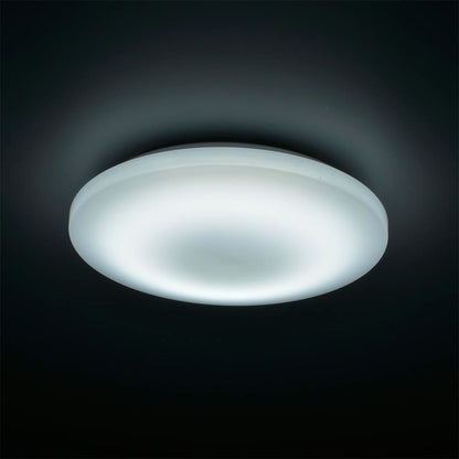 LEDシーリングライト（直径45cm/6畳用/調光4段階/昼光色/最大3000 lm/24W）_06-5595_LE-Y24D6G-W4_OHM（オーム電機）