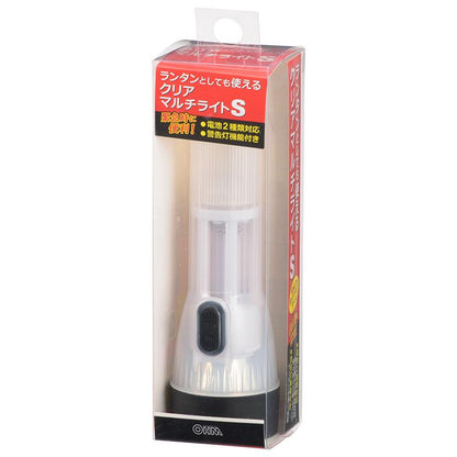 07-8899_KH-S10M6-K_【単3形、単4形両対応】LEDクリアマルチライト（110 lm/電池別売）_OHM オーム電機