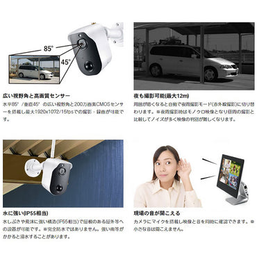 【メーカー取寄せ納期約2週間】CAR-101専用増設用カメラ CAR-111Tx_17-7688_CAR-111TX_Alterplus（オルタプラス）