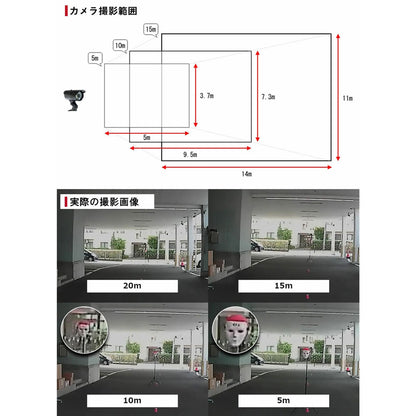 CMS-7110 ワイヤレス防犯カメラ＆モニターセット スマホ対応 CMS-7110 ELPA（エルパ・朝日電器）