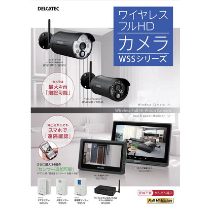 ワイヤレスフルHDカメラ対応スマート受信BOX_WSSNM_DELCATEC デルカテック