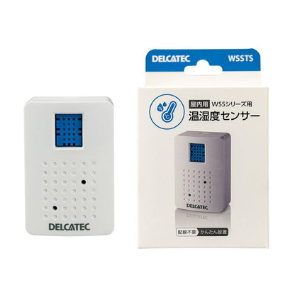 屋内用温湿度センサー_WSSTS_DELCATEC デルカテック